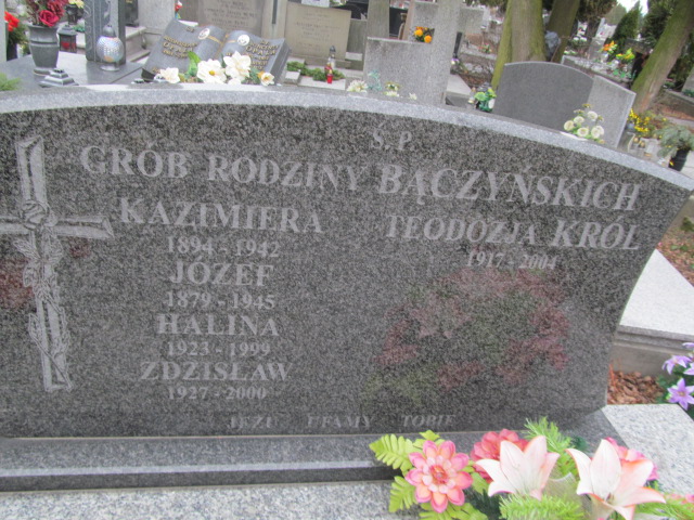 Halina Bączyńska 1922 Częstochowa Kule - Grobonet - Wyszukiwarka osób pochowanych