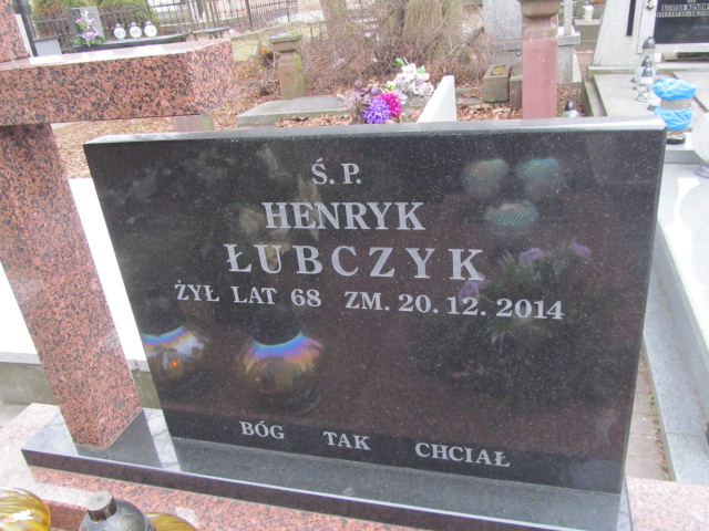 Henryk Łubczyk Częstochowa Kule - Grobonet - Wyszukiwarka osób pochowanych