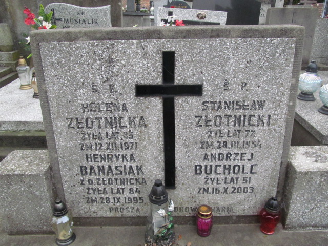 Danuta Bucholc 1950 Częstochowa Kule - Grobonet - Wyszukiwarka osób pochowanych