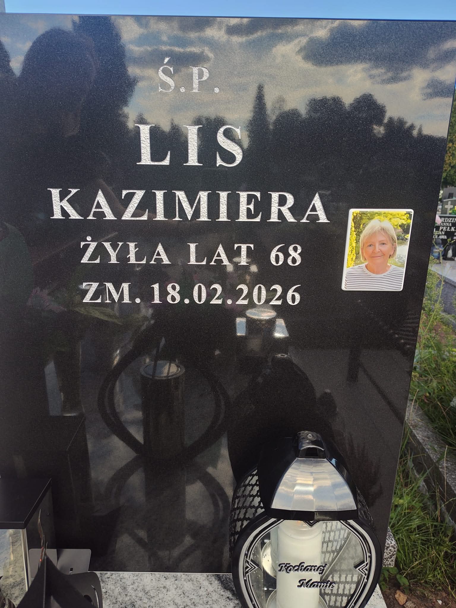 Kazimiera Lis 1958 Częstochowa Kule - Grobonet - Wyszukiwarka osób pochowanych