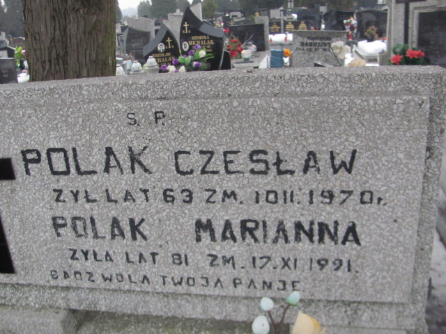 Marianna Polak Częstochowa Kule - Grobonet - Wyszukiwarka osób pochowanych