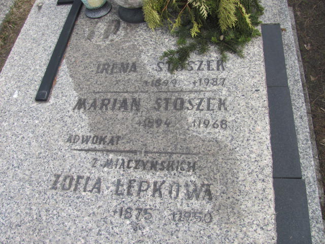 Andrzej Stoszek 1931 Częstochowa Kule - Grobonet - Wyszukiwarka osób pochowanych