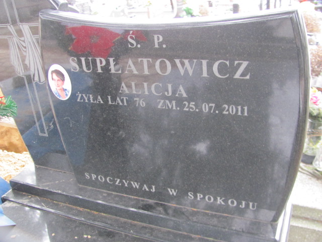 Bronisław Supłatowicz 1933 Częstochowa Kule - Grobonet - Wyszukiwarka osób pochowanych