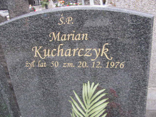 Marian Kucharczyk Częstochowa Kule - Grobonet - Wyszukiwarka osób pochowanych