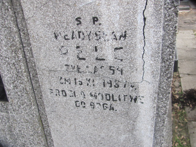 Władysław Pelc Częstochowa Kule - Grobonet - Wyszukiwarka osób pochowanych