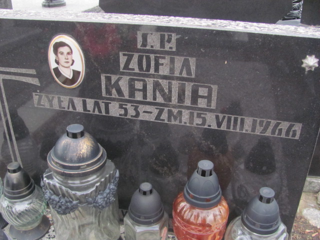 Zofia Kania Częstochowa Kule - Grobonet - Wyszukiwarka osób pochowanych