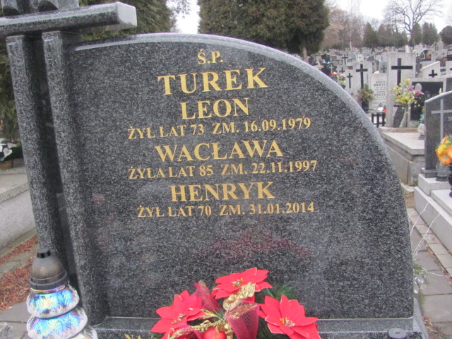 Henryk Turek Częstochowa Kule - Grobonet - Wyszukiwarka osób pochowanych