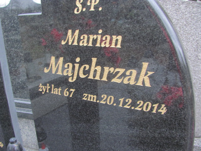 Marian Majchrzak Częstochowa Kule - Grobonet - Wyszukiwarka osób pochowanych