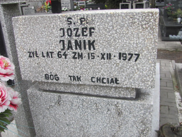 Józef Janik Częstochowa Kule - Grobonet - Wyszukiwarka osób pochowanych