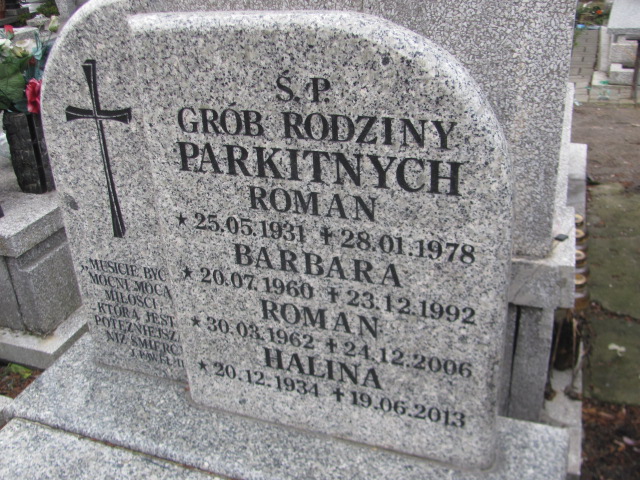 Halina Parkitna 1934 Częstochowa Kule - Grobonet - Wyszukiwarka osób pochowanych