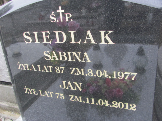 Lucyna Siedlak 1947 Częstochowa Kule - Grobonet - Wyszukiwarka osób pochowanych