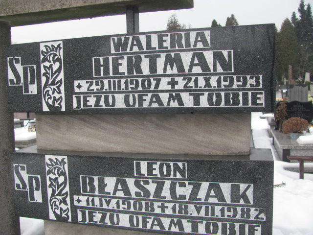 Leon Błaszczak 1908 Częstochowa Kule - Grobonet - Wyszukiwarka osób pochowanych