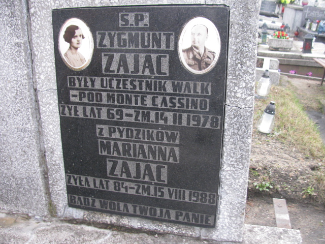 Zygmunt Zając Częstochowa Kule - Grobonet - Wyszukiwarka osób pochowanych