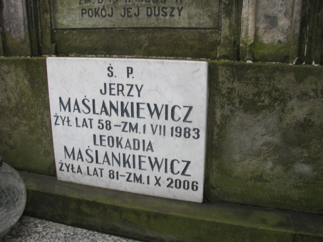Leokadia Maślankiewicz Częstochowa Kule - Grobonet - Wyszukiwarka osób pochowanych