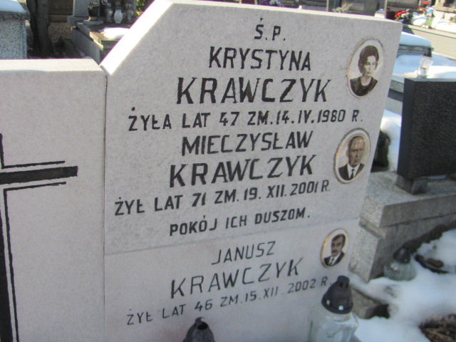 Janusz Krawczyk Częstochowa Kule - Grobonet - Wyszukiwarka osób pochowanych