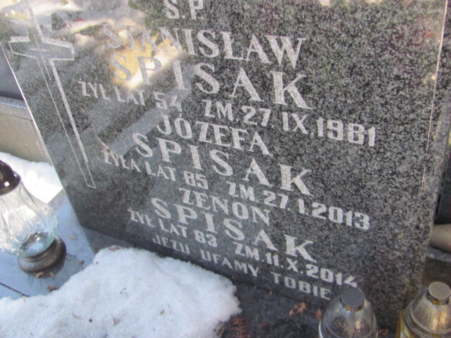 Stanisław Spisak Częstochowa Kule - Grobonet - Wyszukiwarka osób pochowanych