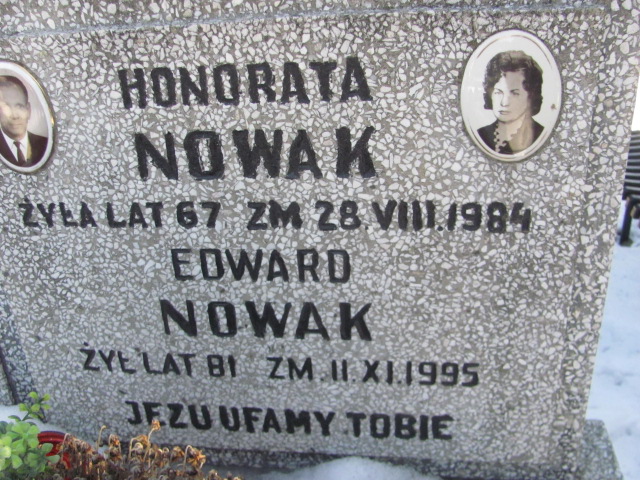 Honorata Nowak Częstochowa Kule - Grobonet - Wyszukiwarka osób pochowanych
