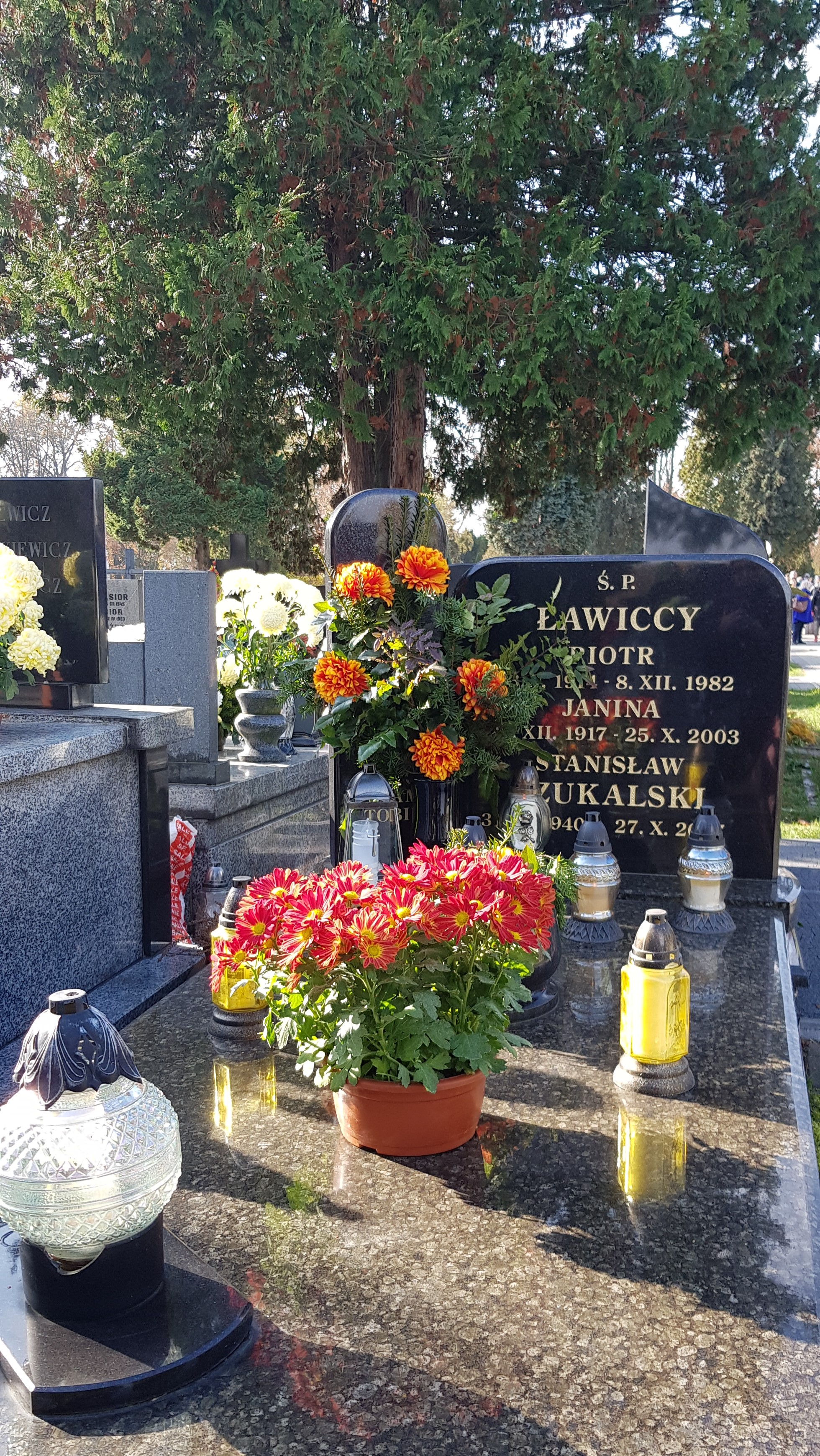 Grób Janina Ławicka