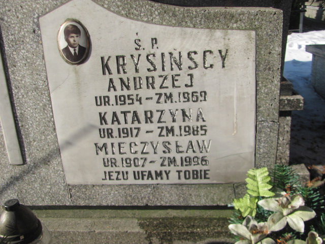 Katarzyna Krysińska 1916 Częstochowa Kule - Grobonet - Wyszukiwarka osób pochowanych