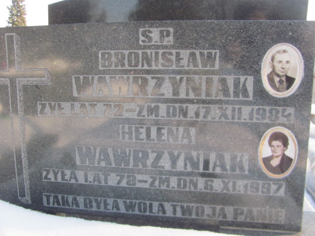 Bronisław Wawrzyniak Częstochowa Kule - Grobonet - Wyszukiwarka osób pochowanych