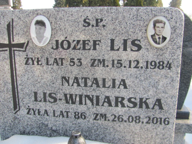 Józef Lis  Częstochowa Kule - Grobonet - Wyszukiwarka osób pochowanych