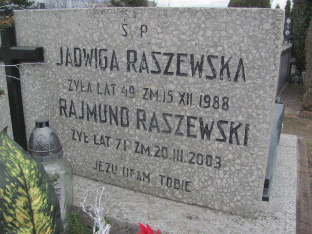 Jadwiga Raszewska Częstochowa Kule - Grobonet - Wyszukiwarka osób pochowanych