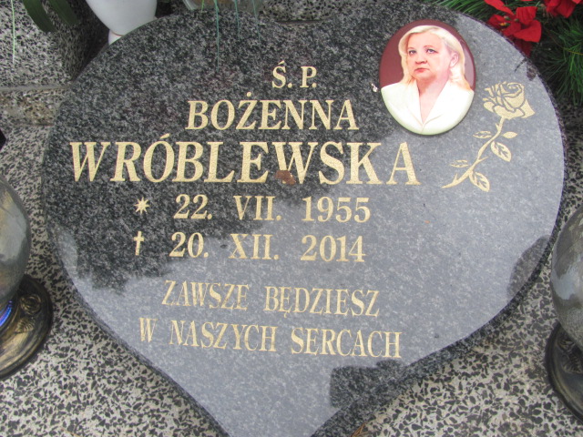 Bożenna Wróblewska 1955 Częstochowa Kule - Grobonet - Wyszukiwarka osób pochowanych