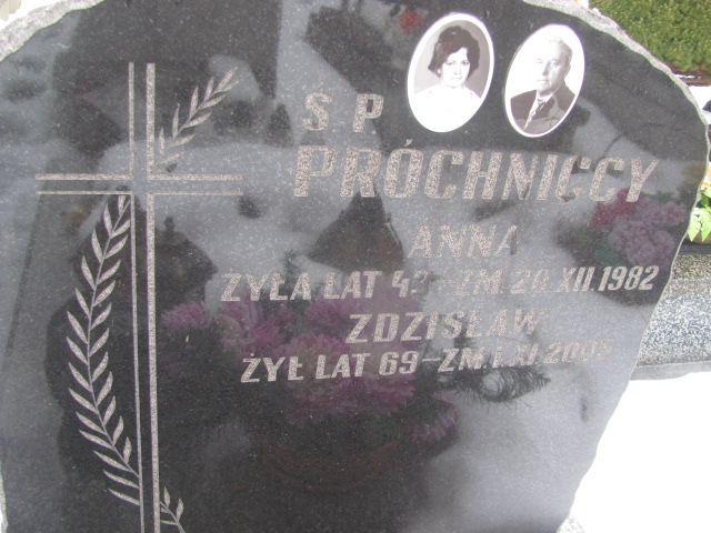 Anna Próchnicka Częstochowa Kule - Grobonet - Wyszukiwarka osób pochowanych