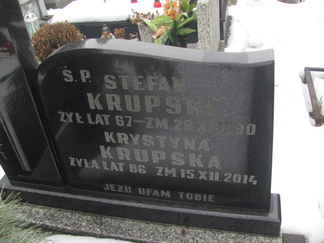 Krystyna Krupska Częstochowa Kule - Grobonet - Wyszukiwarka osób pochowanych