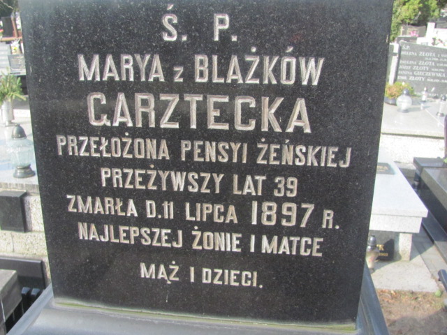 Mieczysław Garztecki Częstochowa Kule - Grobonet - Wyszukiwarka osób pochowanych