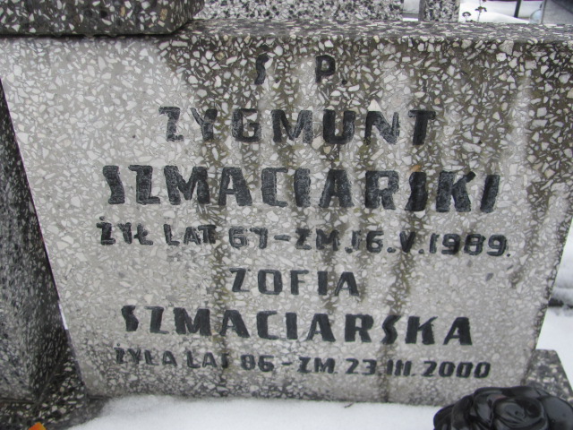 Zofia Szmaciarska Częstochowa Kule - Grobonet - Wyszukiwarka osób pochowanych