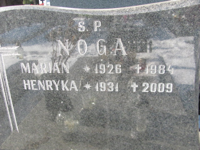 Henryka Noga 1930 Częstochowa Kule - Grobonet - Wyszukiwarka osób pochowanych