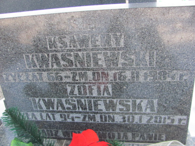 Zofia Kwaśniewska Częstochowa Kule - Grobonet - Wyszukiwarka osób pochowanych