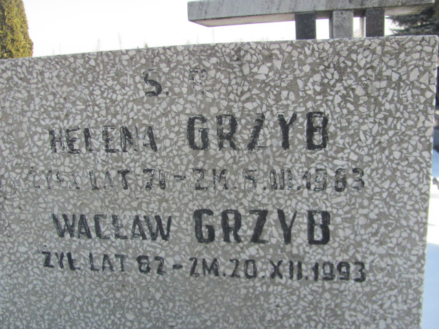 Wacław Grzyb Częstochowa Kule - Grobonet - Wyszukiwarka osób pochowanych