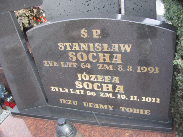 Stanisław Socha Częstochowa Kule - Grobonet - Wyszukiwarka osób pochowanych