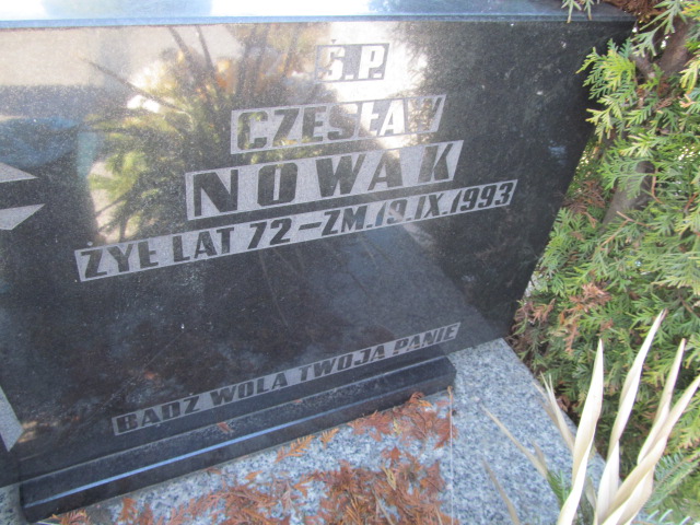 Wiesława Nowak 1935 Częstochowa Kule - Grobonet - Wyszukiwarka osób pochowanych