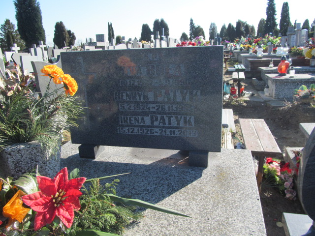 Irena Patyk 1926 Częstochowa Kule - Grobonet - Wyszukiwarka osób pochowanych