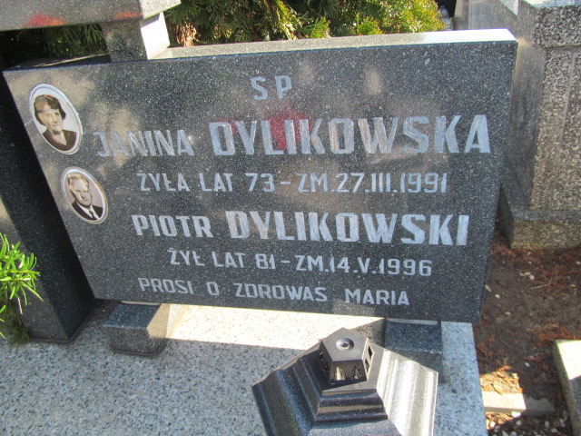 Janina Dylikowska 1954 Częstochowa Kule - Grobonet - Wyszukiwarka osób pochowanych