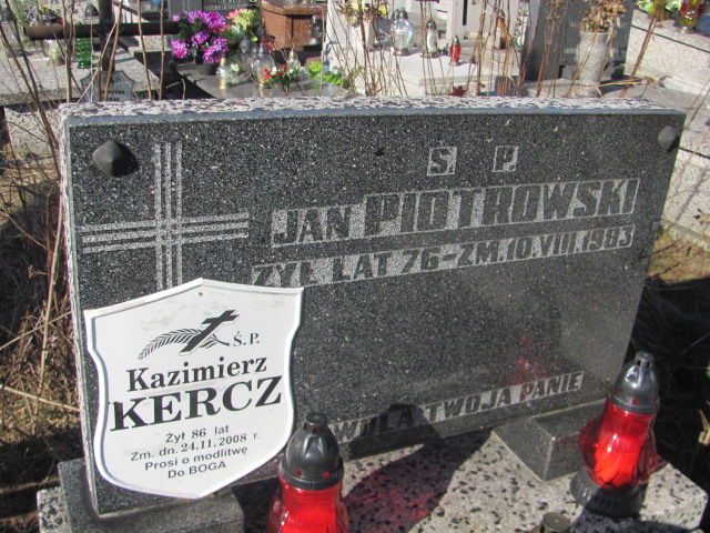 Krzysztof Kercz 1949 Częstochowa Kule - Grobonet - Wyszukiwarka osób pochowanych