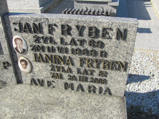 Jan Fryben Częstochowa Kule - Grobonet - Wyszukiwarka osób pochowanych