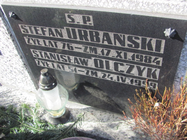 Stefan Urbański Częstochowa Kule - Grobonet - Wyszukiwarka osób pochowanych