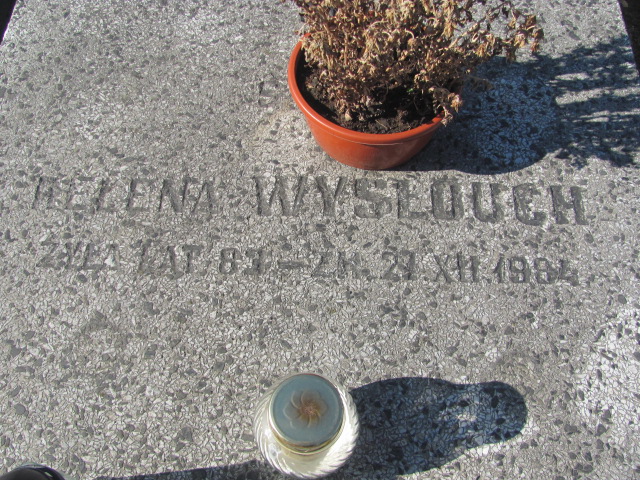 Helena Wysłouch Częstochowa Kule - Grobonet - Wyszukiwarka osób pochowanych