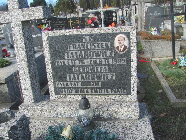 Genowefa Tatarowicz Częstochowa Kule - Grobonet - Wyszukiwarka osób pochowanych