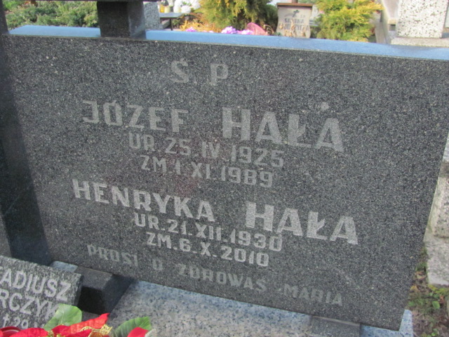 Henryka Hała 1930 Częstochowa Kule - Grobonet - Wyszukiwarka osób pochowanych