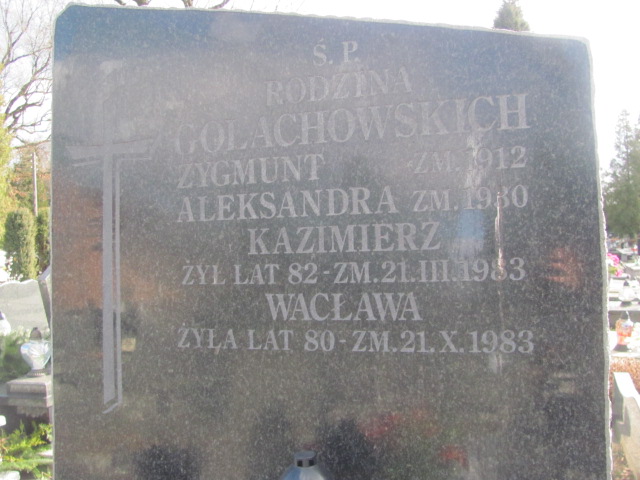 Magdalena Golachowska 1945 Częstochowa Kule - Grobonet - Wyszukiwarka osób pochowanych