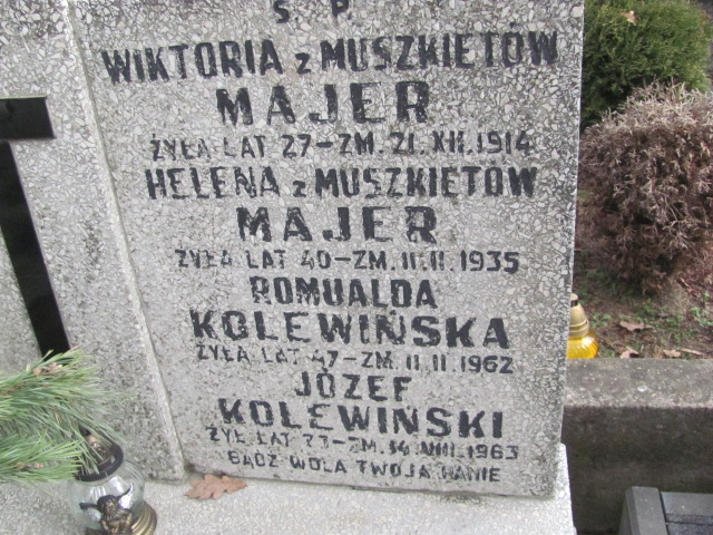 Wiktoria Majer Częstochowa Kule - Grobonet - Wyszukiwarka osób pochowanych