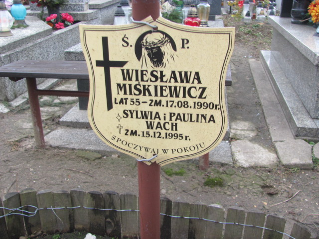 Paulina Wach Częstochowa Kule - Grobonet - Wyszukiwarka osób pochowanych