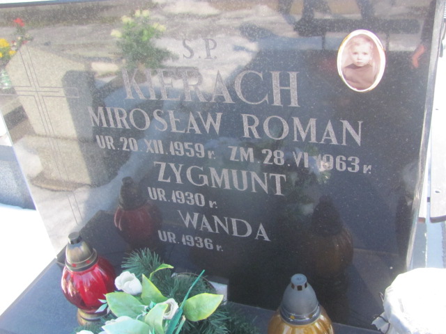 Mirosław Roman Kierach 1959 Częstochowa Kule - Grobonet - Wyszukiwarka osób pochowanych