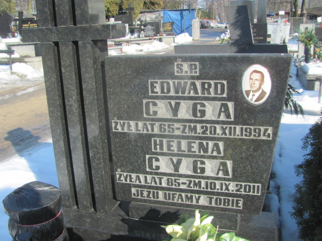 Edward Cyga Częstochowa Kule - Grobonet - Wyszukiwarka osób pochowanych