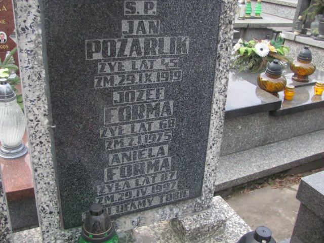 Krzysztof Forma 1952 Częstochowa Kule - Grobonet - Wyszukiwarka osób pochowanych
